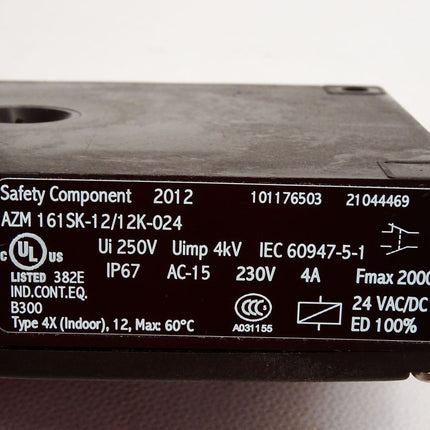 Schmersal Safety Component 101176503 AZM161SK-12/12K-024 / Neu - Maranos.de