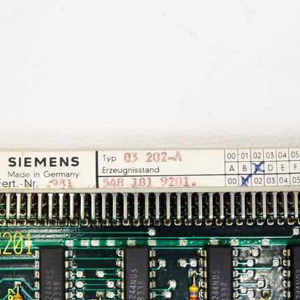 Siemens Platine 03202-A 5481819201.01 - Maranos.de