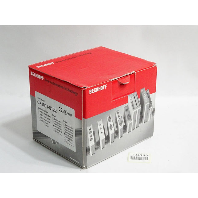 Beckhoff CX1001-0122 CPU Modul CX1000-N001 CX1000-N000 CX1000-COOL mit Speicherkarte CX1900-0021 CX1800-0201 / Neu OVP - Maranos.de