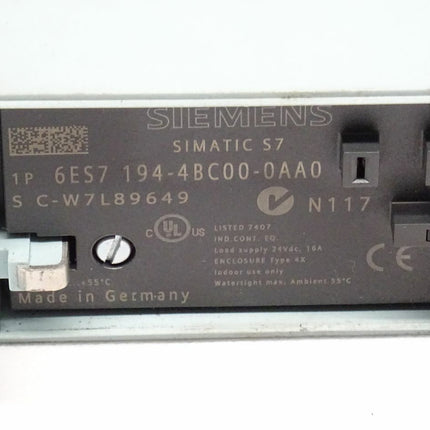 Siemens 6ES7194-4BC00-0AA0 Simatic S7 6ES7 194-4BC00-0AA0 Anschlussmodul - Maranos.de