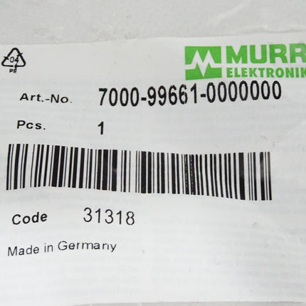 Murr Elektronik 7000-99661-0000000 Schutzdeckel Push Pull Power / Neu OVP - Maranos.de