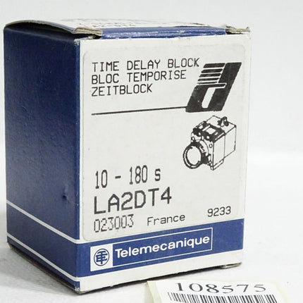 Telemecanique Zeitblock LA2DT4 10-180s 023003 / Neu OVP - Maranos.de