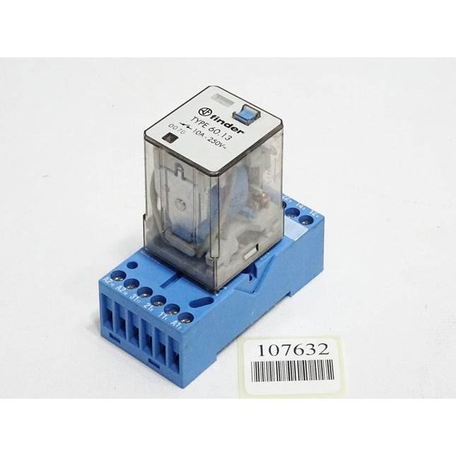 Finder Relais 60.13 10A 250VAC + Sockel 90.73 - Maranos.de
