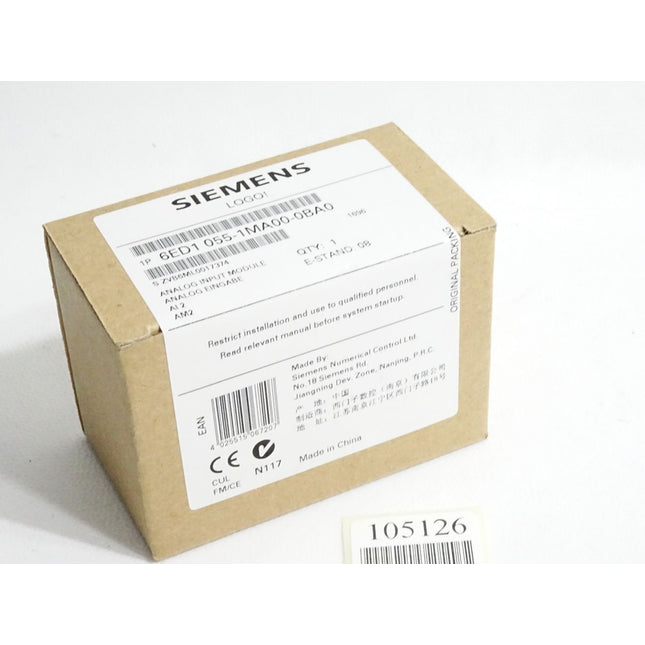 Siemens LOGO! 6ED1055-1MA00-0BA0 6ED1 055-1MA00-0BA0 Neu OVP  versiegelt - Maranos.de
