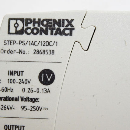 Phoenix Contact 2868538 STEP-PS/ 1AC/12DC/1 Stromversorgung - Maranos.de