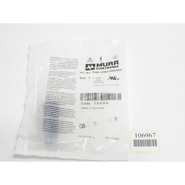 Murr Elektronik 7000-12961-0000000 Stecker Buchse gerade 5-polig / Neu OVP - Maranos.de