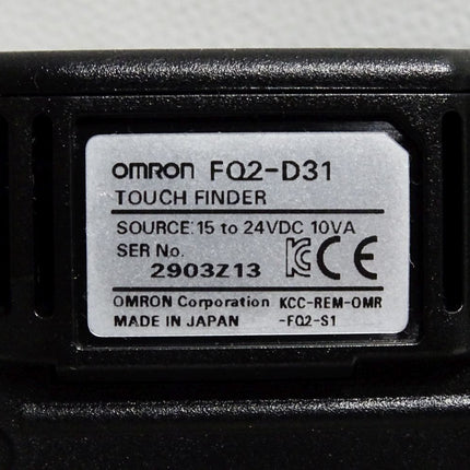 Omron FQ2-D31 Touch Finder Panel - Maranos.de