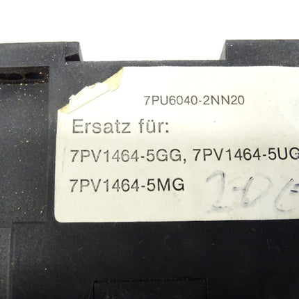 Siemens 7PU6040-2NN20 60s - Maranos.de