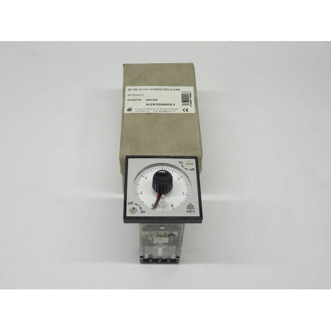 E. Dold & Söhne KG ZS 700.14.1011 / 0004296 Zeitschütz 0,2-6m NEU-OVP - Maranos.de