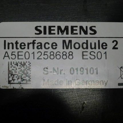 Siemens A5E01258688 ES01 / A5E 0125 8688 ES01  Interface Module 2 - Maranos.de