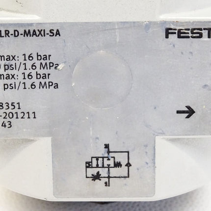 Festo 398351 HEL/LR-D-MAXI-SA Druckregelventil - Maranos.de