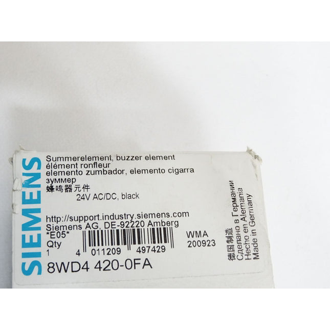 Siemens Summerelement 8WD4420-0FA / Neu OVP - Maranos.de