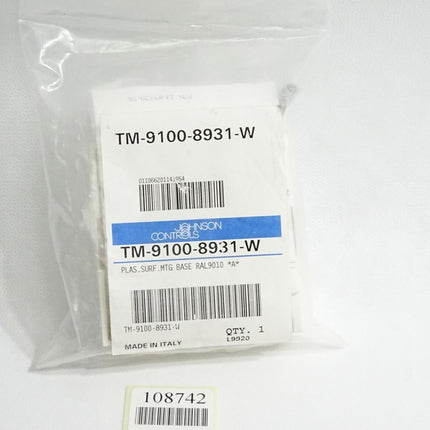Johnson Controls TM-9100-8931-W  / Neu OVP - Maranos.de