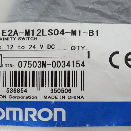 Omron E2A-M12LS04-M1-B1 Proximity Switch / Neu OVP - Maranos.de