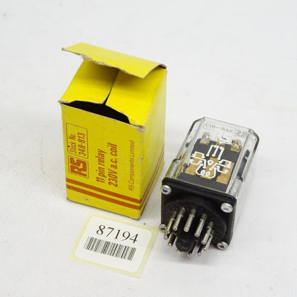RS 348-813 / 11 pin relay / Neu OVP - Maranos.de
