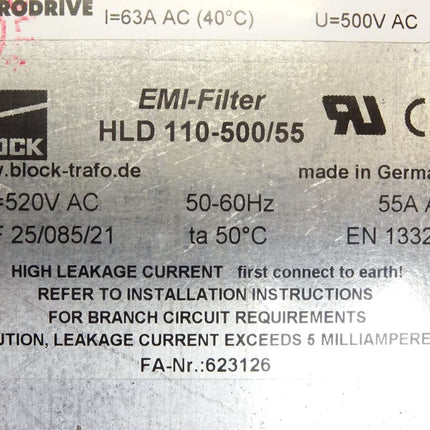 SEW Eurodrive Netzfilter NF063-503 / 08274142 - Maranos.de