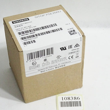 Siemens SITOP PSE200U 6EP1961-2BA41 / Neu OVP - Maranos.de