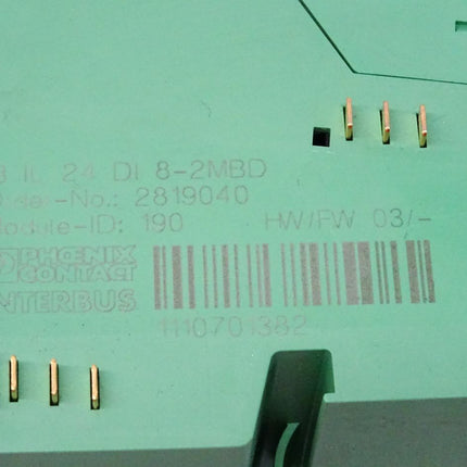 Phoenix Contact 2819040 / IB IL 24 DI 8-2MBD - Maranos.de