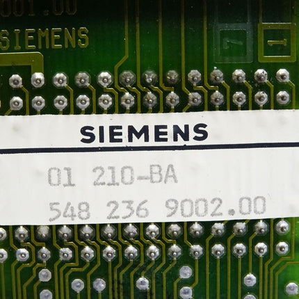 Siemens 01210-BA 5482369002.00 Memory Submodule - Maranos.de