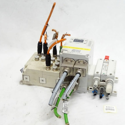 SMC Bus Modul EX245-SPR1-X165 +  EX245-DX1-X36 / EX245-DY1-X37 + VQC2201NR-5-X27 - Maranos.de