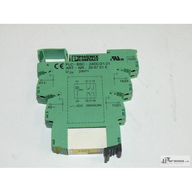 Phönix Contact 2967015 PLC-BSC-24DC/21-21 Sockel Relais - Maranos.de