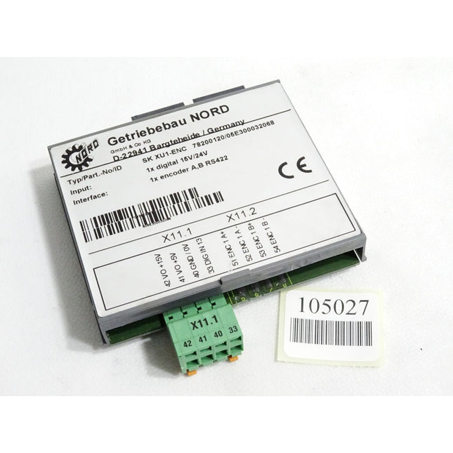 Getriebebau NORD SK XU1-ENC SKXU1-ENC 78200120/05E300032068 Inverter Communication Module - Maranos.de