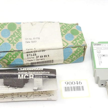 Phoenix Contact Passiv Converter MCR-CP-I/I-00-ST2-ZS / 2769899 / Neu OVP - Maranos.de