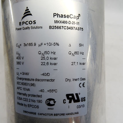 Epcos MKK400-D-25-01 / Neu - Maranos.de