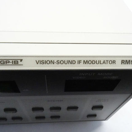 ShibaSoku RM54B Vision-Sound IF Modulator GP-IB neu-OVP - Maranos.de