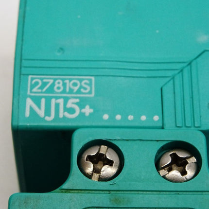 Pepperl+Fuchs 10-30VDC 200mA NJ15-U10-A2 NJ15+U10+A2 27819 052631 15712 Induktiver Sensor - Maranos.de