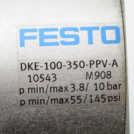 Festo 10543 DKE-100-350-PPV-A Zylinder - Maranos.de