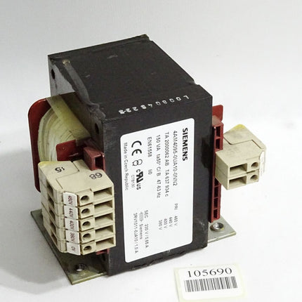 Siemens 4AM4095-0UA10-0NN2 Trafo Transformator 460-440-400-380V auf 230V - Maranos.de