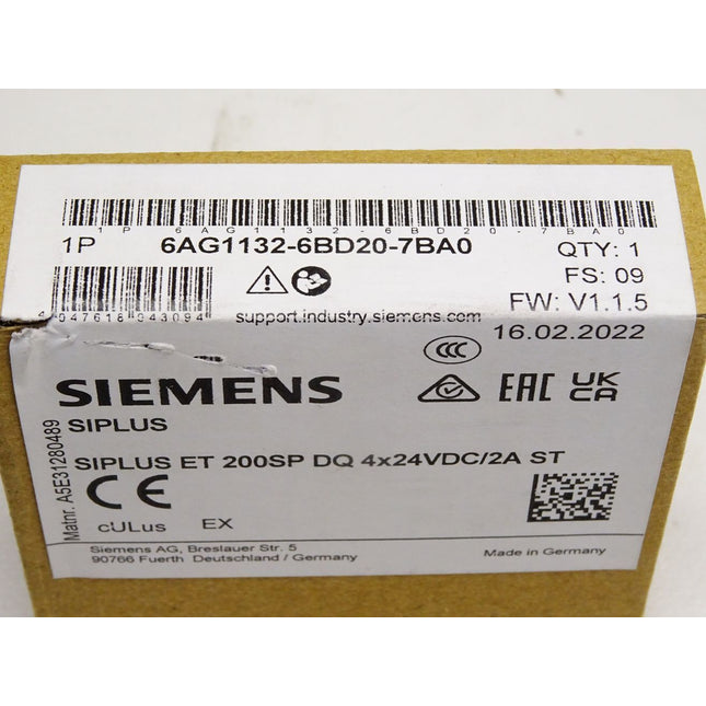 Siemens Siplus ET200SP 6AG1132-6BD20-7BA0 / Neu OVP versiegelt - Maranos.de