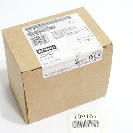 Siemens ET200S 6ES7131-4BD01-0AA0 6ES7 131-4BD01-0AA0 Inhalt:5 Stück / Neu OVP versiegelt - Maranos.de