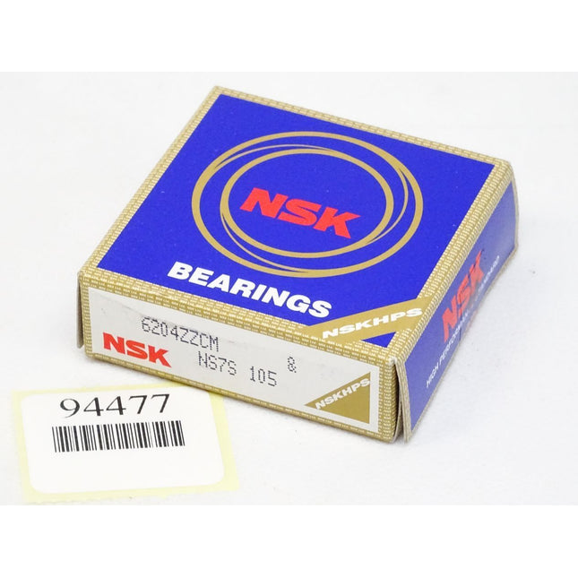 NSK Bearings Rillenkugellager 6204ZZCM / Neu OVP - Maranos.de