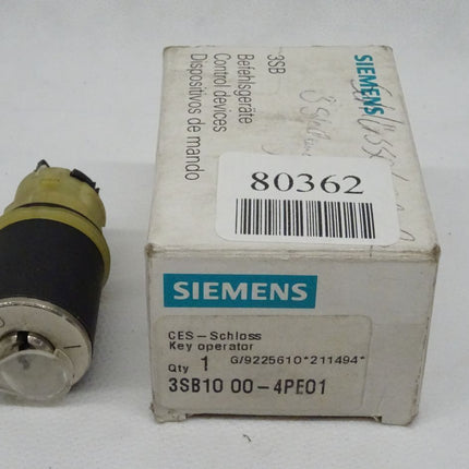 Siemens 3SB1000-4PE01 / 3SB10 00-4PE01 CES-Schloss Key Operator NEU-OVP - Maranos.de