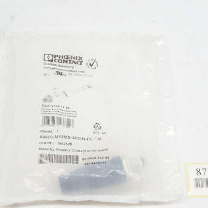 Phoenix Contact SACC-M12MS-4CON-PG7-M / 1662528 / Neu OVP - Maranos.de