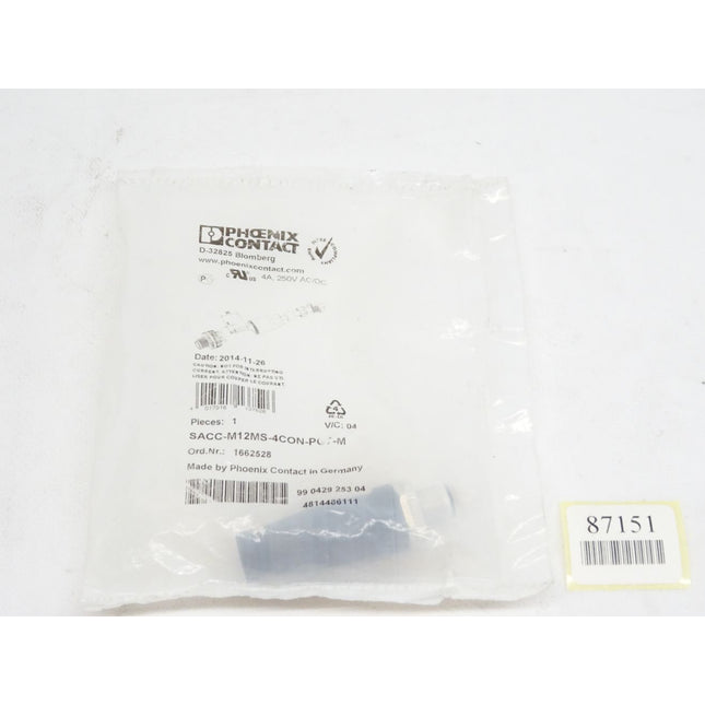 Phoenix Contact SACC-M12MS-4CON-PG7-M / 1662528 / Neu OVP - Maranos.de