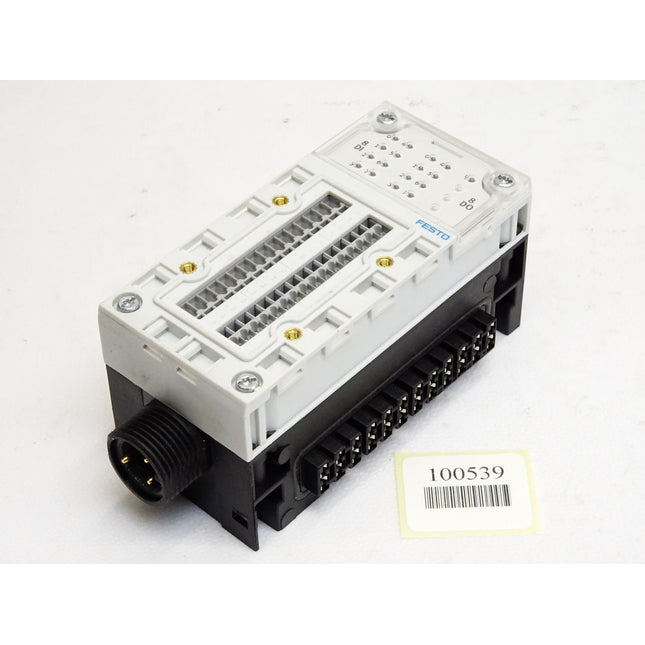 Festo 541246 CPX-GE-EV-Z-7/8-5POL Verkettungsblock + 195708 CPX-AB-8-KL-4POL Anschlussblock - Maranos.de