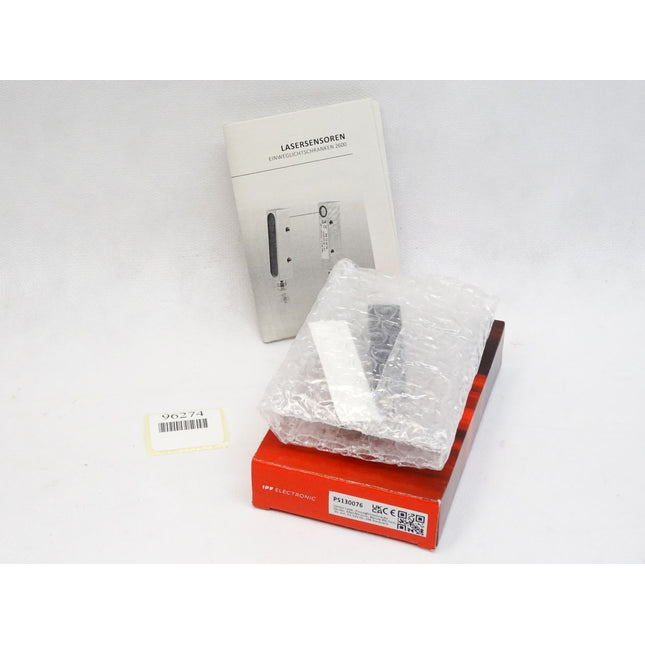 Ipf electronic PS130076 Sensor Laser Einweglichtschranke Sender / Neu OVP - Maranos.de
