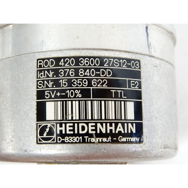 Heidenhain Drehgeber ROD 420 3600 27S12-03 / 376840-DD - Maranos.de