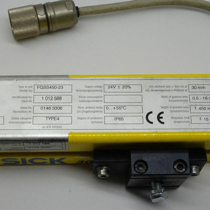 Sick FGSS450-23 elektronische Lichtschranke SENDER 1012588 / 24V / 30-FGS - Maranos.de
