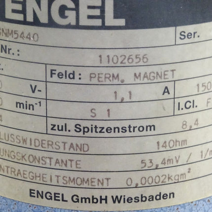 Engel Getriebemotor GNM5440 / 3000/min 150 - Maranos.de