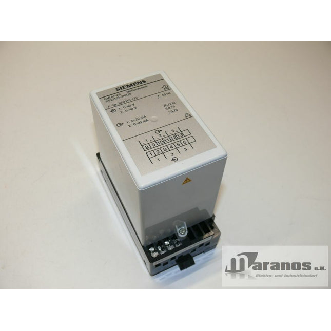 Siemens 7KG2101-2KK20 Meßumformer 7KG2 101-2KK20 GMUU-2K - Maranos.de