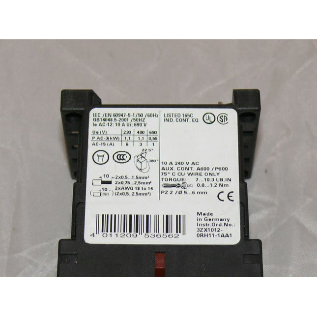 Siemens 3RH1131-1BE80 / 3RH 1131-1BE80 + 3RT1916-1DG00 Schütz - Maranos.de