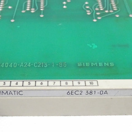 Siemens 6EC2381-0A Simatic Platine 6EC2 381-0A - Maranos.de