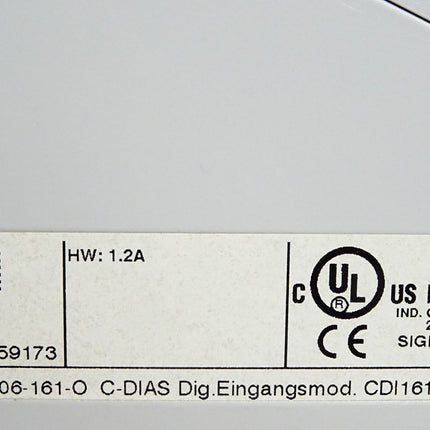 Sigmatek CDI161 12-006-161-O C-DIAS Digitales Eingangsmodul HW:1.2A - Maranos.de