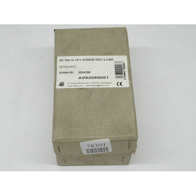 E. Dold & Söhne KG ZS 700.14.1011 / 0004296 Zeitschütz 0,2-6m NEU-OVP - Maranos.de