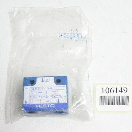 Festo 6681 ODER-Glied OS-1/8-B / Neu OVP - Maranos.de