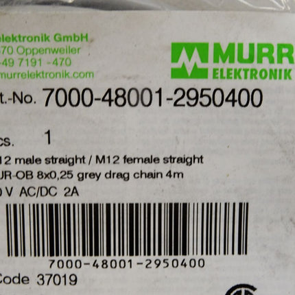 Murr Elektronik Kabel 7000-48001-2950400 / Neu OVP - Maranos.de